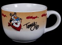 Kelloggs Tony the Tiger Oversized Cereal Soup Coffee Mug